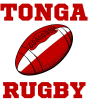 Tonga Rugby Ball Tank Top (Red)